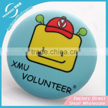 Custom Made Magnetic Souvenir Tin Badge