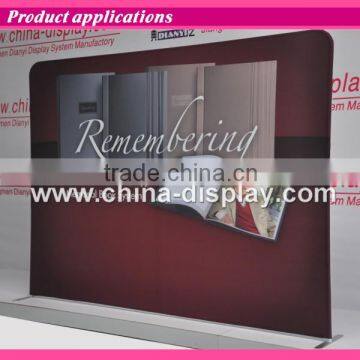 2016 China Straight Wave Tube Tension Fabric Backdrop Wall Display photo-3