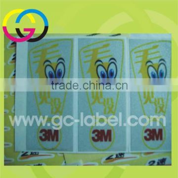 High temperature vinly material transparent self-adhesive stickers and labels