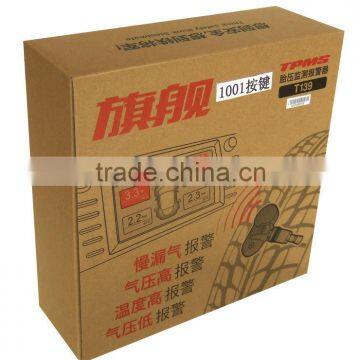 Wireless car tire pressure monitoring system T-139 with long life tadrian battery for the light weighted sensors