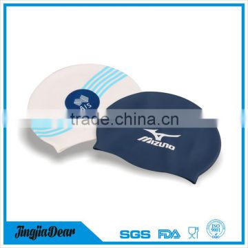 high quality silicone swim cap, ear protection swim cap, swim cap