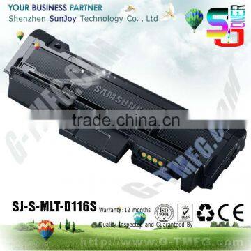 Factory direct sales laser comatible MLT-D116S toner cartridge for Samsung SL-M2625 2626 2825