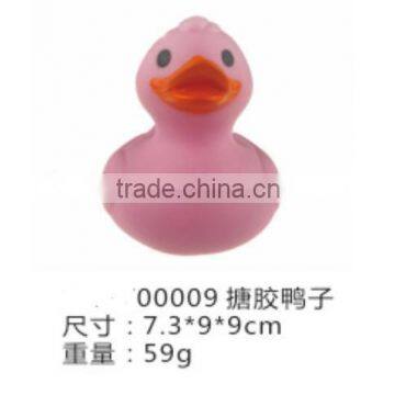 Pink bath duck/floating pvc toy duck