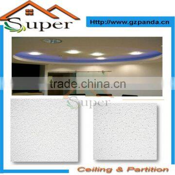 Smokeproof Suspended Mineral Fiber Ceiling Tiles