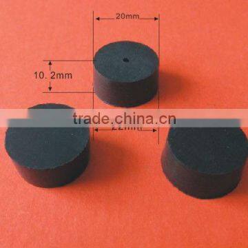 custom tapered rubber cap/ drilled rubber stopper /rubber plug with high quality