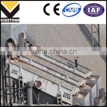 Kisstone Mining Stone Sieving Machine Single/Double Deck Stepless Luffing Vibrating Screen photo-4