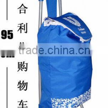 Folding shopping trolley bags