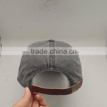 Vintage Pigment Washed Unstructured Baseball Cap Hat photo-5