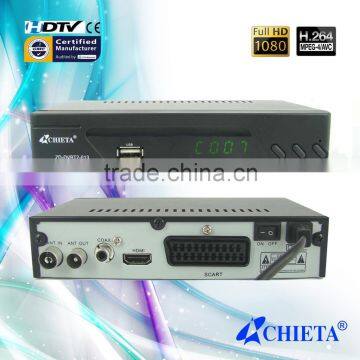 Low Price SD DVB-T Terrestrial TV Receiver Set Top Box