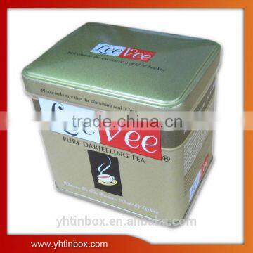 square tin box for packing