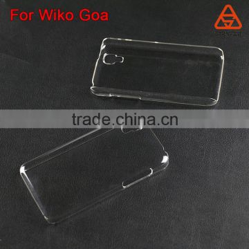 wow crazy price For Wiko goa PC crystal transparent case