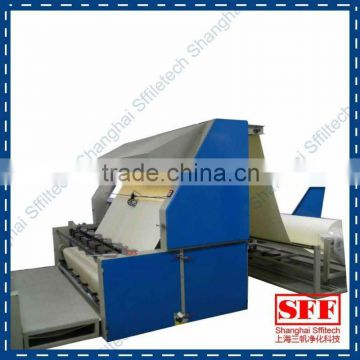 automatic fabric cutting /slitting machine