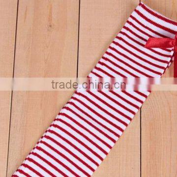 Cotton Bow Design Girls Boot Socks Princess Children's Long Sock Baby Kids Socks Leg Warmers Pantyhose Striped Bowknot photo-3