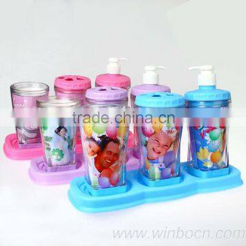 Household cartoon multipurpose bathroom sets DIY