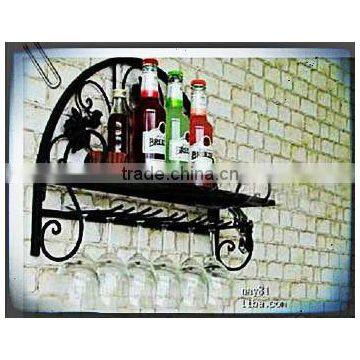 handicrafts home kitchen accessory storage decor wall shelf metal towel rack