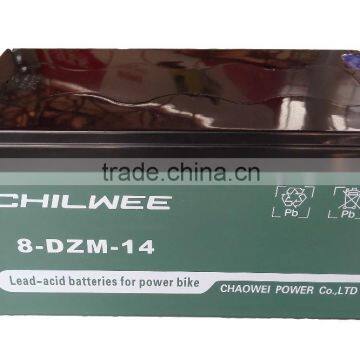 8-DZM-14 16V14A@2HR CHILWEE VRLA Battery for E-bike