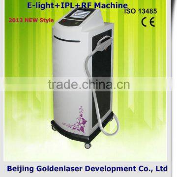 www.golden-laser.org/2013 New style E-light+IPL+RF machine nono 8800 hair removal