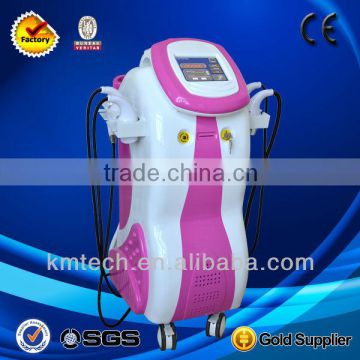 Seven handle ultrasonic vacuum slimming equipment for salon use