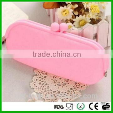 Pink silicone sunglasses case silicon case