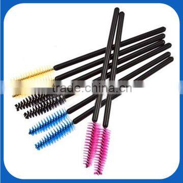 Plastic Handle Eyelash Extension Brush Professional 50pcs Retractable Eyelash Brush photo-5