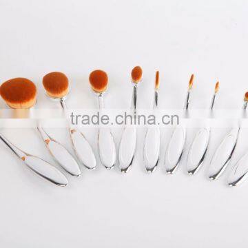 10pcs Oval Make up Brush Cosmetic, Tooth Brush Make up Set photo-4
