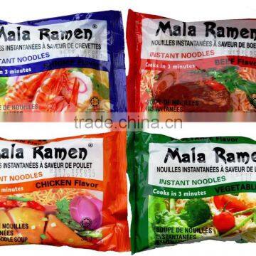 2-3minutes cook halal 65g instant noodles,OEM brands