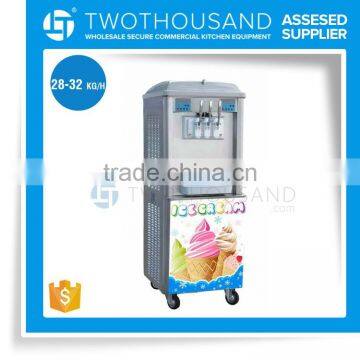 Commercial Ice Cream Machine - Two Compressor, 28-32 KG/H, Tecumseh/Aspera, Aisi 201, CE, TT-I94D1