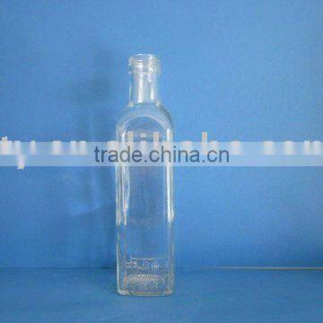 250ml square Olive oil glass bottle