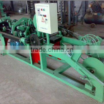 High quality Full Automatic double twisted barbed wire machine