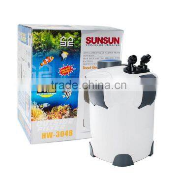 SunSun-China HW-304B 5-Stage External Canister Filter with 9-watt UV Sterilizer, 525 GPH