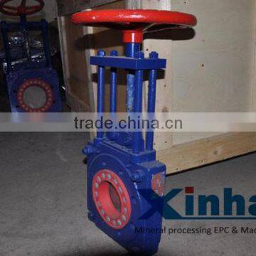 China Rubber Valve Pneumatic Operated Knife Gate Valve