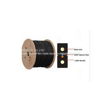 2 Core Sm G657A Butterfly Indoor FTTH Drop Cable