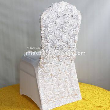 Whole Sale Pewter Polyester Universal Chair Covers for Wedding photo-3