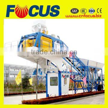 50~60cbm/H Automatic Mobile Concrete Mixing Plant, Portable Concrete Mixing Plant