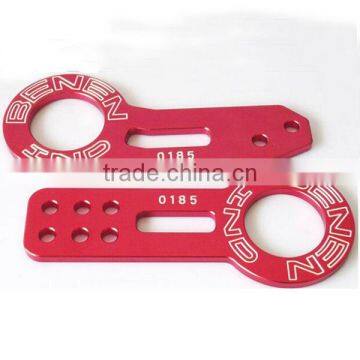 Дополнительный многоцветной автогоночный алюминиевый универсальный крюк для буксировки автомобилей photo-6