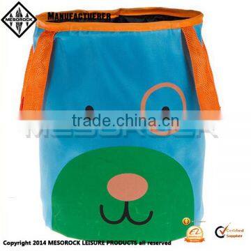 Creative Design Multifunctional Portable Auto Hanging Bag Folding Cartoon Car Trash Bin photo-6