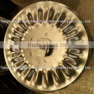 Fluted coulter disc blade made of 65Mn steel, wavy shape, 12 inch to 46 inch