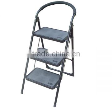 Practical 3 step steel ladder