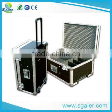 Aluminum frame trolley luggage case/aluminum pilot case