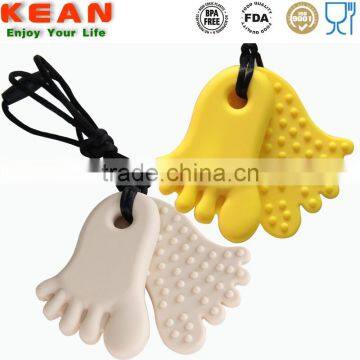 Approved by FDA/ SGS/LFGB/CE 15 Colors for Option Star Pendant Baby Cute Toy Make by Food Grade Silicone photo-6