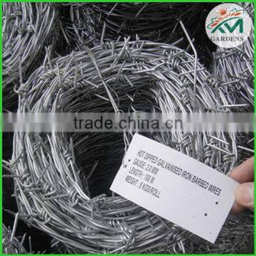 Barbed fence iron wire mesh fence galvanized barbed wire