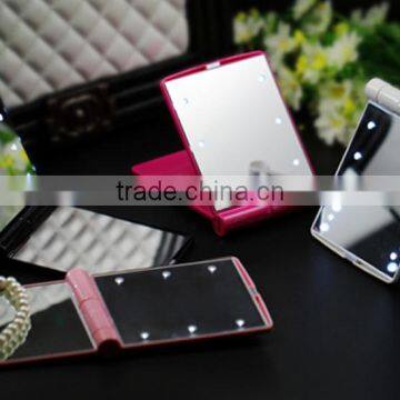 Led Lighted Compact Travel Makeup Mirror photo-6