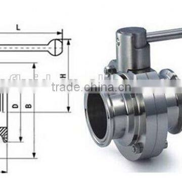 Pneumatic Butterfly Valve,wenzhou Stainless Steel Check Valve,ss316 Sanitary Butterfly Valve photo-4
