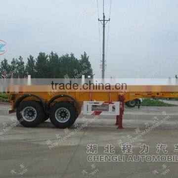 Two Axles 20ft Container Skeletal Semi-trailer