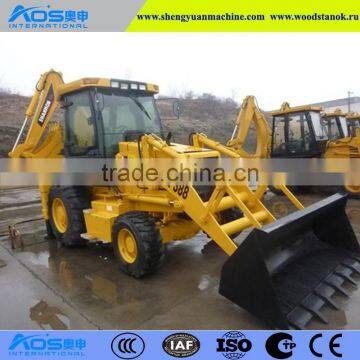 Wheel Loader With Backhoe