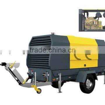 Trailer screw air compressor 170cfm 10bar