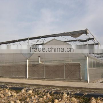 Outside the shade building ecological greenhouse