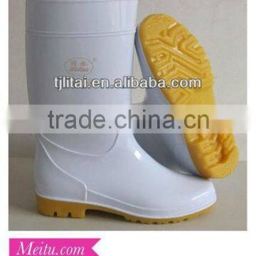 white safety boots