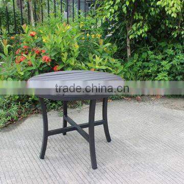 Wooden Furniture Outdoor Aluminum Table Plastic Tabletop photo-2