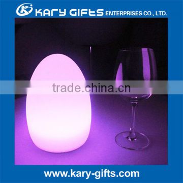 Waterproof Color Changing Decoration Rechargeable LED Light Egg Ball